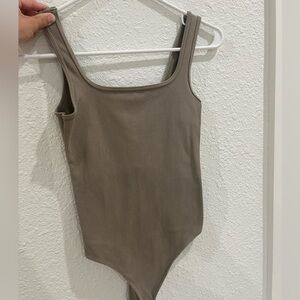 Abercrombie ribbed bodysuit